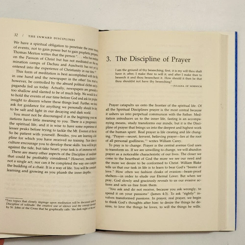 Celebration of Discipline: The Path to Spiritual Growth by Richard J Foster
